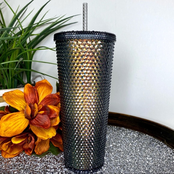 Starbucks Fall Black Studded Iridescent Tumbler - Picture 4 of 6
